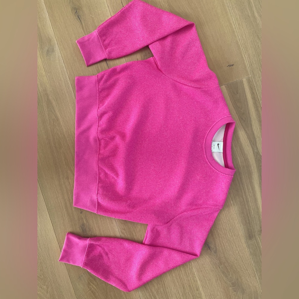 Nike Pink Crew Neck Sweater
